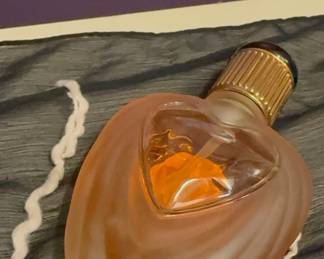 Victoria's Secret "Rapture" Heart-Shaped Perfume Bottle