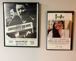 Crossover Dreams Film Poster and Tiffany Gridiron Event Poster
