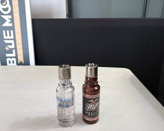 Absolut Vodka and Miller Genuine Draft Lighters