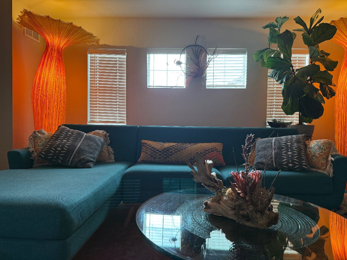 9’W x 5’7” D x 35.5” H