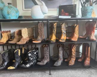 Womens Custom Cowboy Boots | Size  8.5 - 9