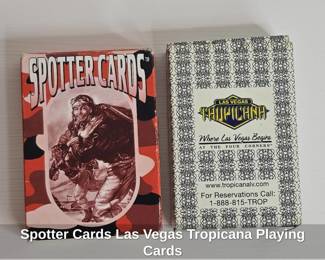 Spotter Cards Las Vegas Tropicana Playing Cards