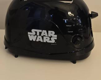 Uncanny Brands Star Wars Darth Vader TwoSlice Empire Toaster