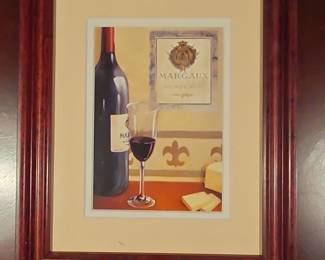 Margaux Bordeaux Framed Print