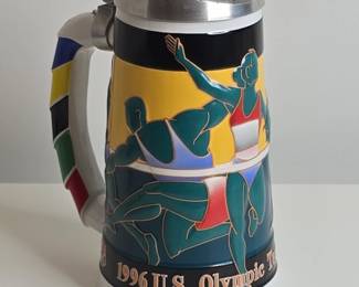 U.S. Olympic Team Track and Field Ceramic Stein