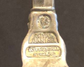 International Silver Royal Danish Sterling Silver Flatware Set 