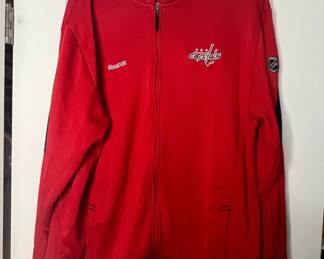 Washington Capitals Reebok FullZip Hoodie