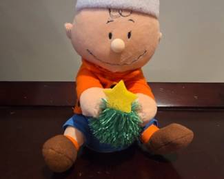 Hallmark Charlie Brown Christmas Plush Toy with Tree