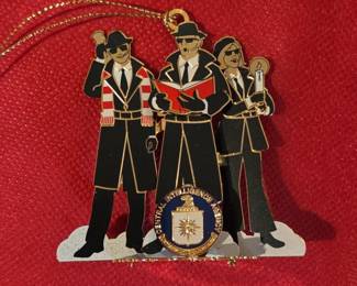 Central Intelligence Agency CIA Carolers Christmas Ornament