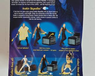 Star Wars Attack of the Clones Anakin Skywalker Outland Peasant Disguise Action Figure second image