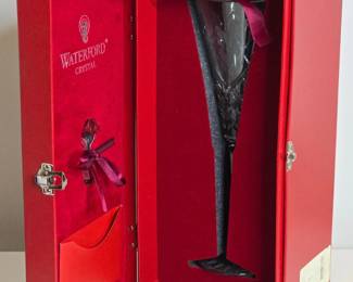 Waterford Crystal The Days of Christmas Collection Flute  fourth Edition Calling Birds second image