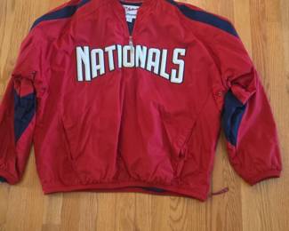 Majestic Washington Nationals Pullover Jacket