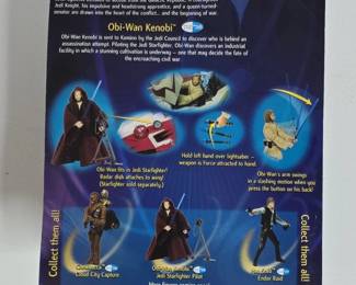 Star Wars Attack of the Clones ObiWan Kenobi Jedi Starfighter Pilot Action Figure second image