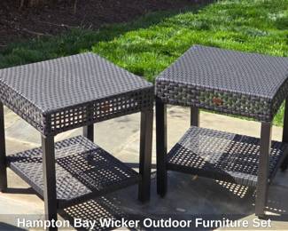 Hampton Bay Wicker Outdoor Furniture Set third image