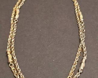 Direction One TwoTone Chain Necklace