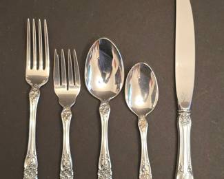 Gorham Buttercup Sterling Silver Flatware Set