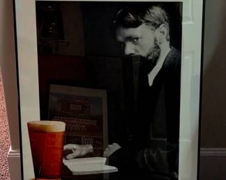 Bass  Co Pale Ale D.H. Lawrence Advertisement Poster