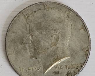 1966 Kennedy Half Dollar Coin