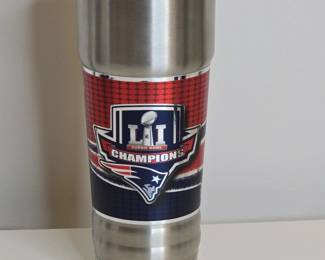New England Patriots Super Bowl LI Champions Tumbler