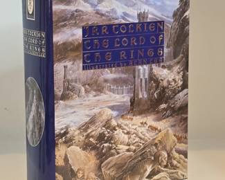 J.R.R. Tolkien The Lord of the Rings Illustrated Edition by Alan Lee  HarperCollins