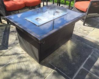 Outland Living Series Rectangular Fire Pit Table second image