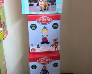 Rudolph the RedNosed Reindeer Inflatable Christmas Decorations  items