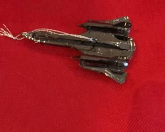Lockheed SR Blackbird Hallmark Ornament