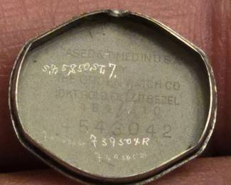 Gruen VeriThin K Gold Filled Womens Watch with Gemex Bracelet 