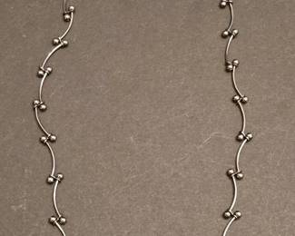 Nine West NW Logo Toggle Clasp Necklace