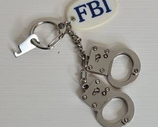 FBI Handcuff Keychain