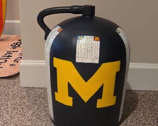 University of Michigan or University of Minnesota Jug Display Piece second image