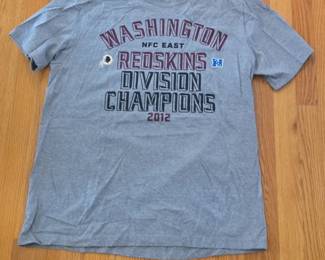 Washington Redskins NFC East Division Champions TShirt