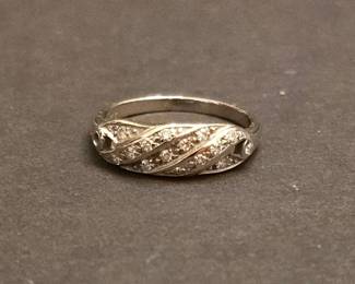 14k Gold Diamond Ring