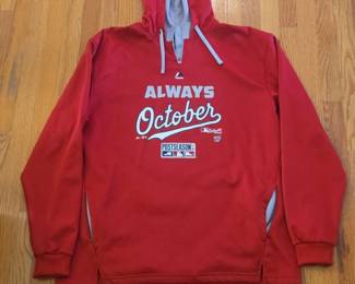Majestic Washington Nationals Always October Postseason Hoodie