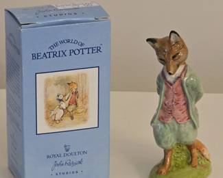 Beswick Foxy Whiskers Beatrix Potter Figure