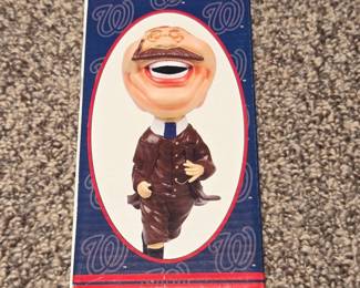 Teddy Roosevelt Washington Nationals Limited Edition Bobblehead