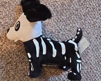 Skeleton Dog Plush Toy