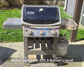 Weber Spirit II E Burner Liquid Propane Gas Grill