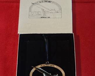 A Oxcart Article Commemorative Ornament