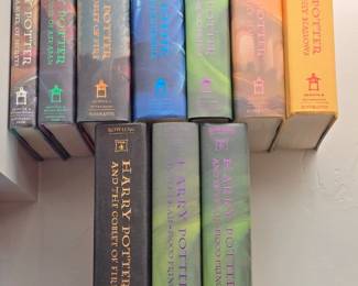 Harry Potter First Edition Book Set Scholastic Press