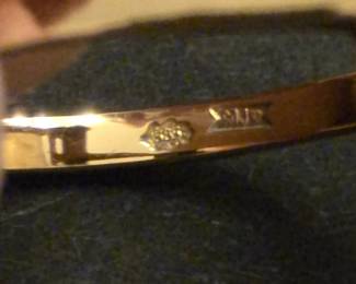 14k Gold Ring with EmeraldCut Smoky Quartz third image