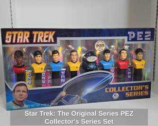 Star Trek The Original Series PEZ Collectors Series Set