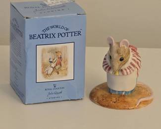 Beswick Beatrix Potter Mrs. Tittlemouse Figurine