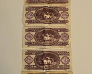 Hungarian Forint Banknotes  Series 