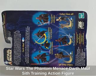 Star Wars The Phantom Menace Darth Maul Sith Training Action Figure second image