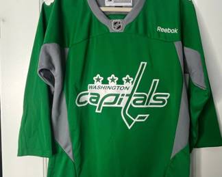 Washington Capitals St. Patricks Day Replica Jersey