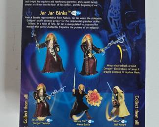 Star Wars Attack of the Clones Jar Jar Binks Gungan Senator Figure second image