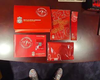 Liverpool FC th Anniversary European Cup Official Membership Pack second image