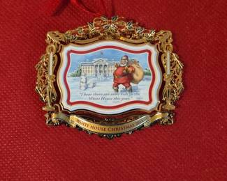 White House Christmas Ornament