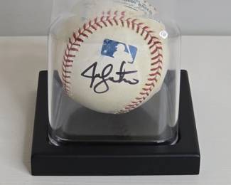 John Lester Signed Baseball